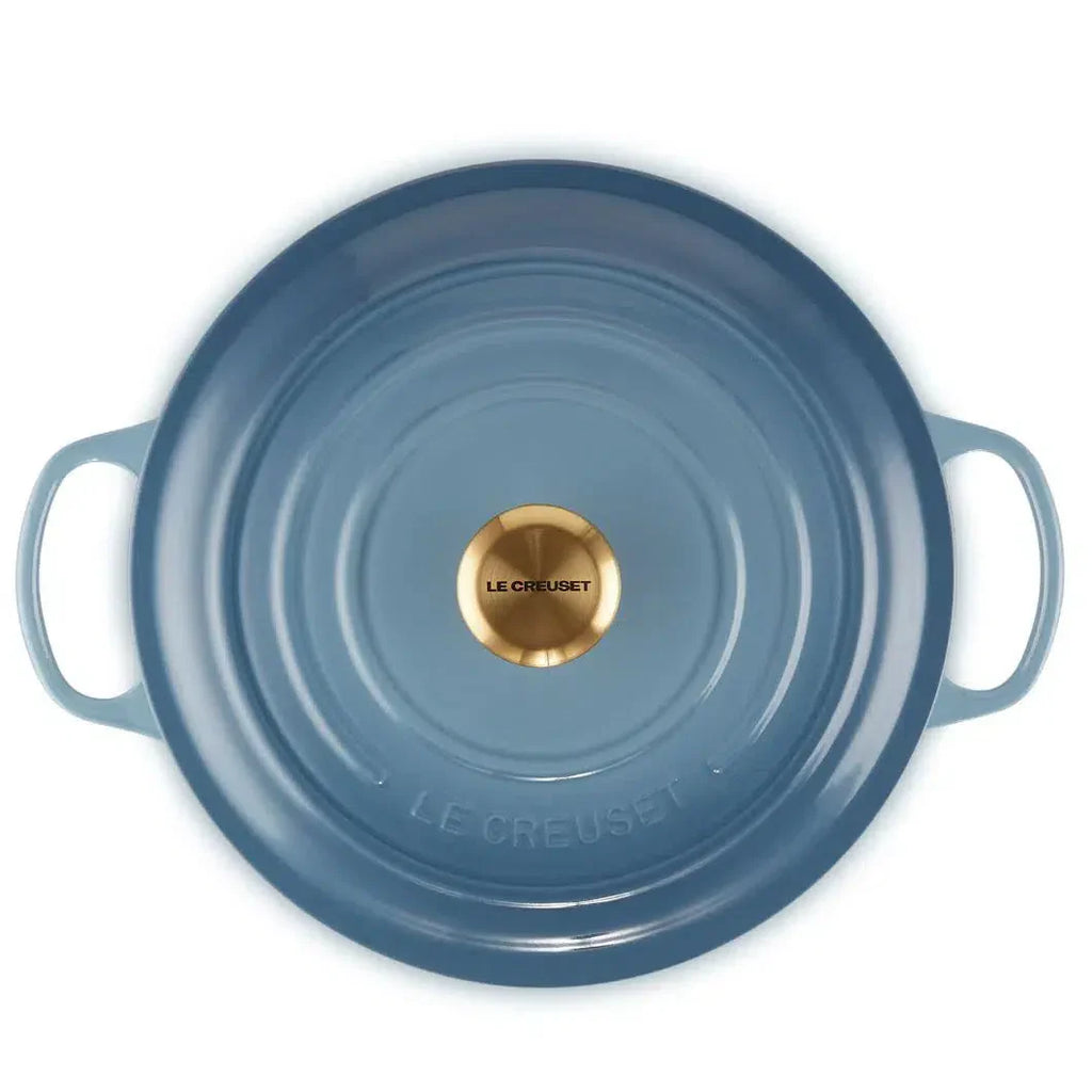 Panela Le Creuset Redonda Signature Chambray 6,7L 28cm