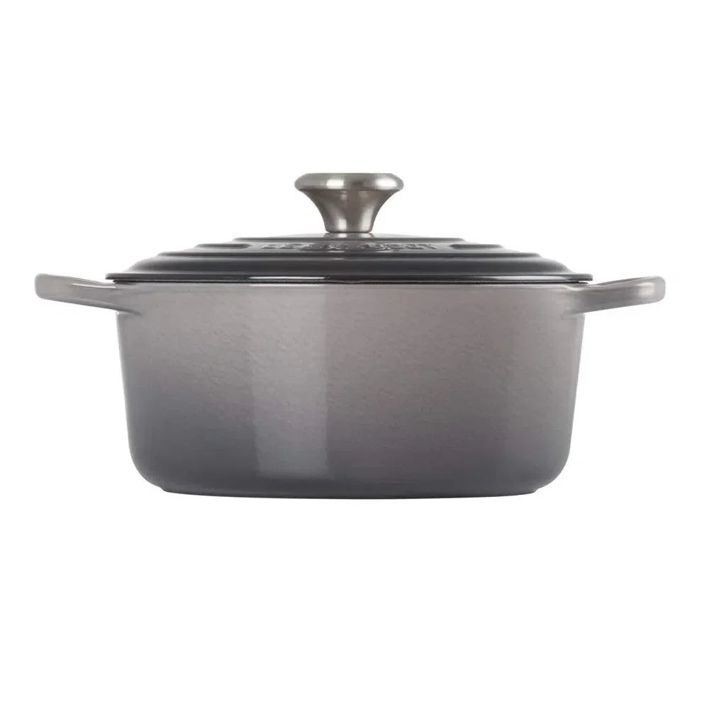 Panela Le Creuset Redonda Signature Flint 4,2L 24cm