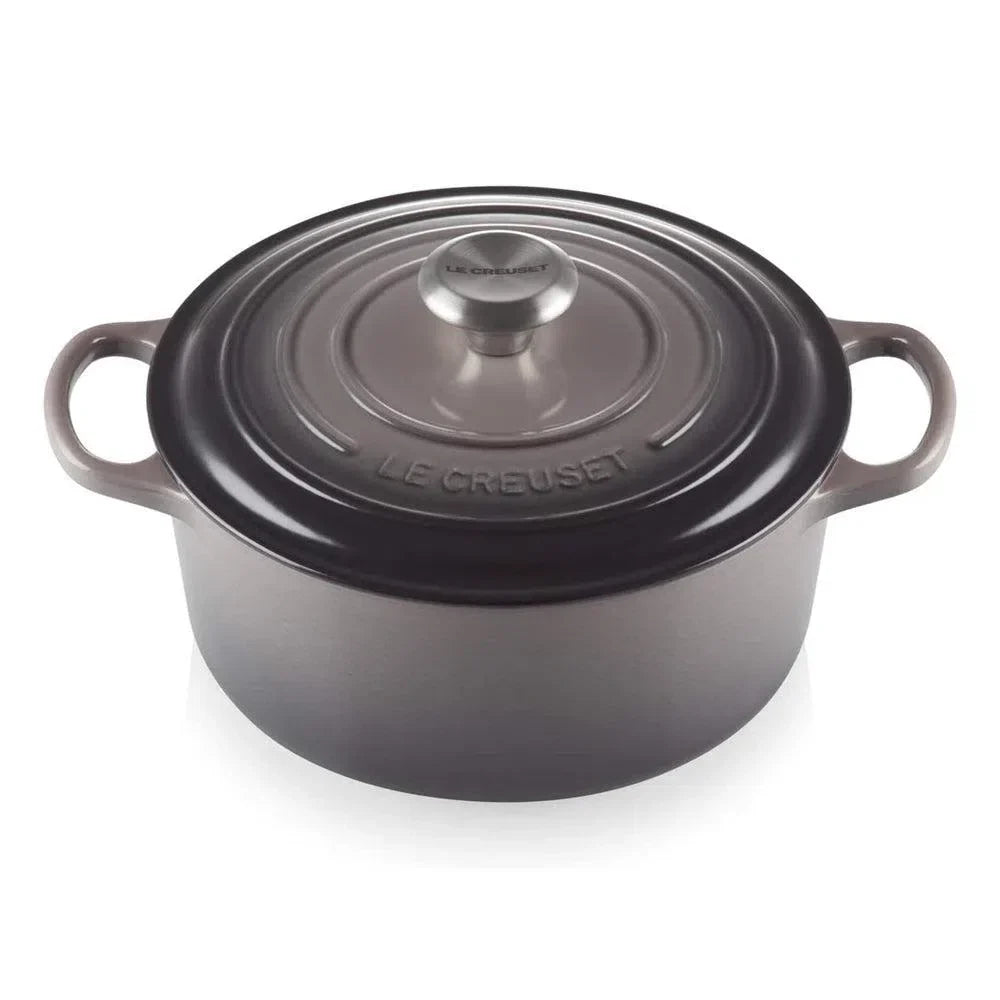 Panela Le Creuset Redonda Signature Flint 4,2L 24cm