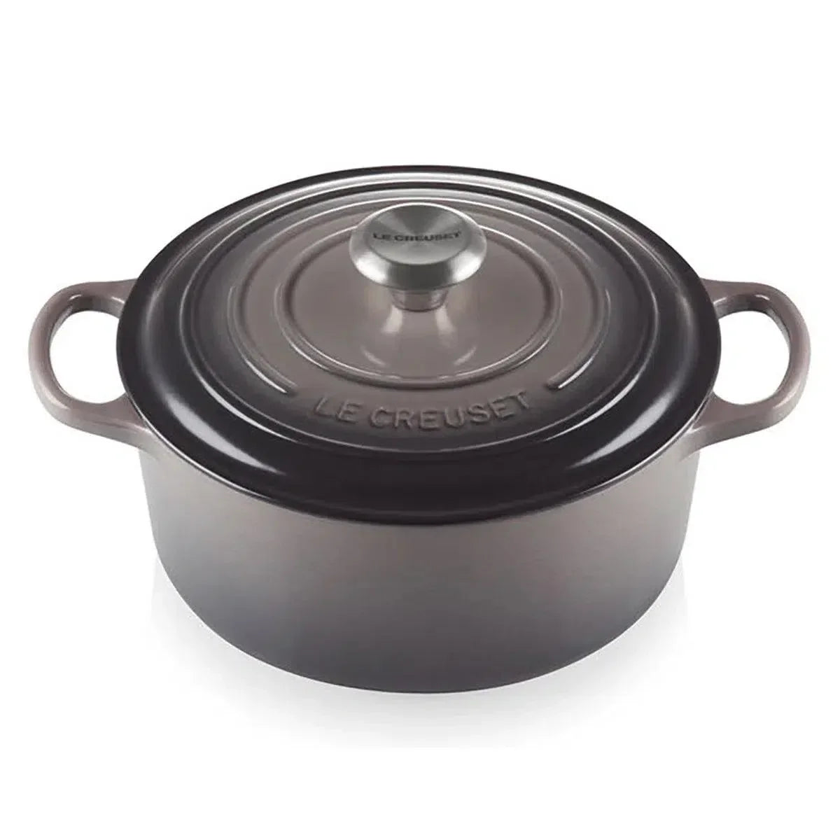 Panela Le Creuset Redonda Signature Flint 4,2L 24cm