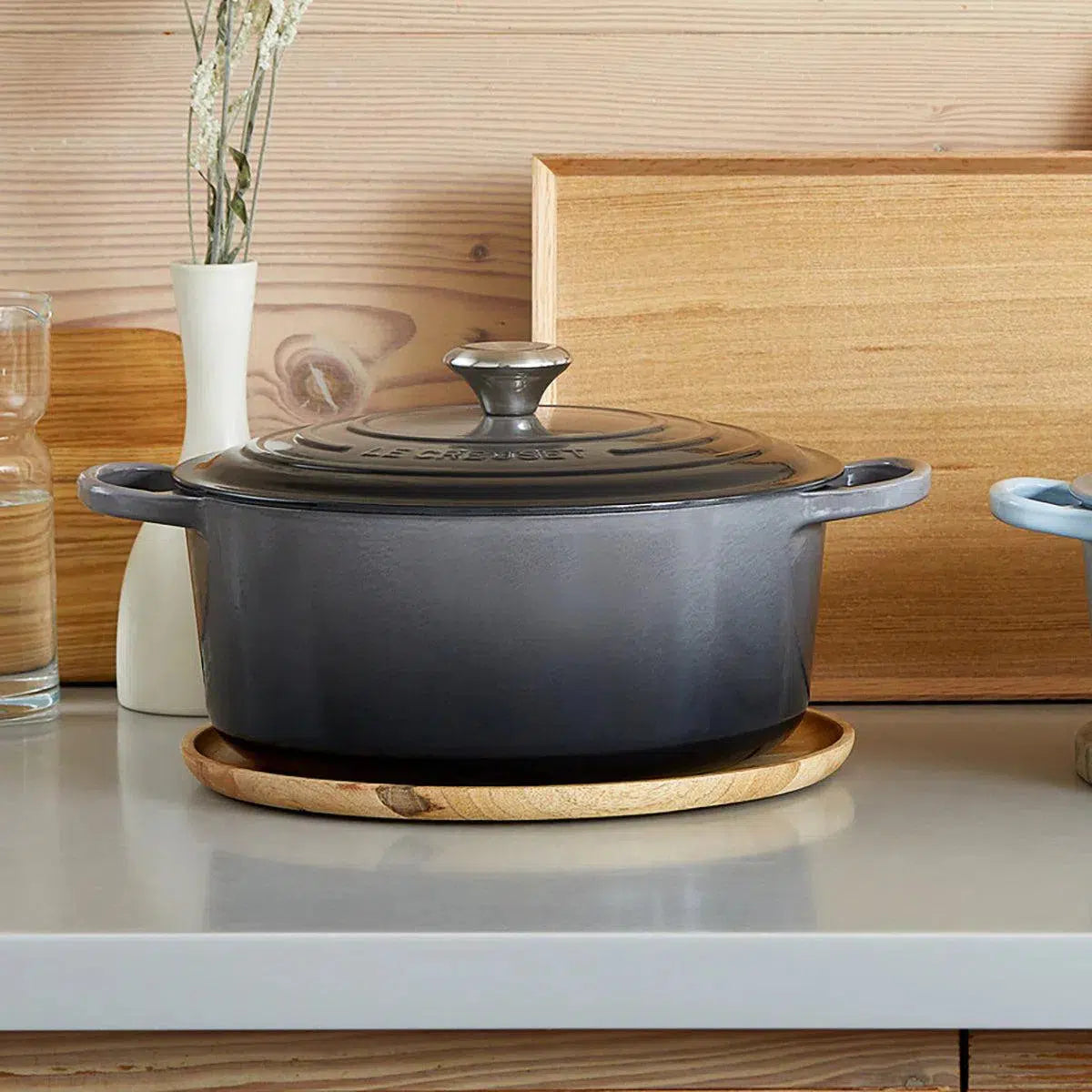 Panela Le Creuset Redonda Signature Flint 4,2L 24cm
