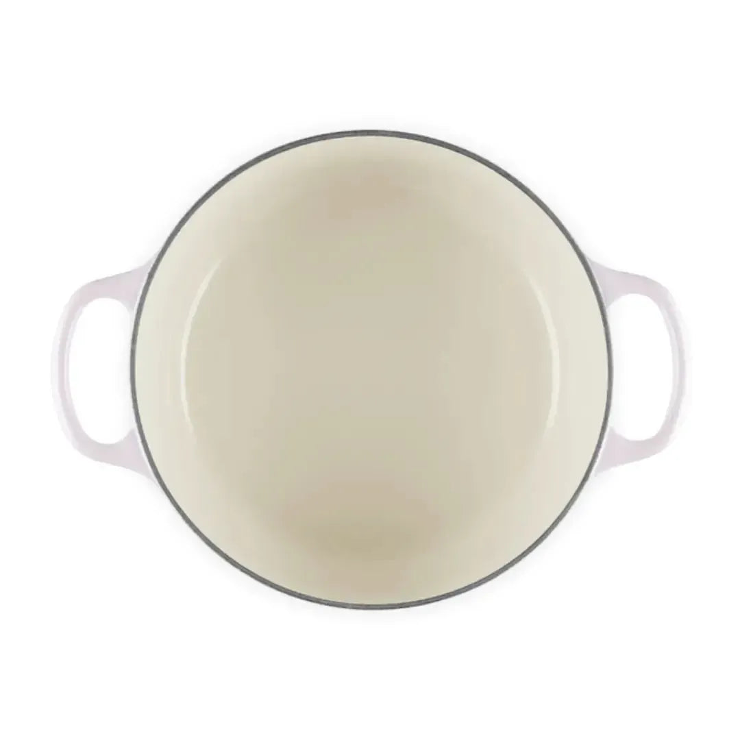 Panela Le Creuset Redonda Signature Glinda Wicked Collection Shell Pink 4,2L 24cm