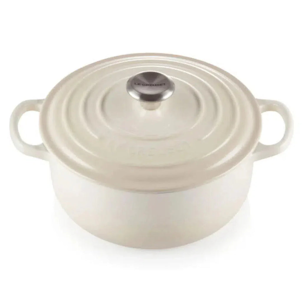 Panela Le Creuset Redonda Signature Meringue 5,3L 26cm