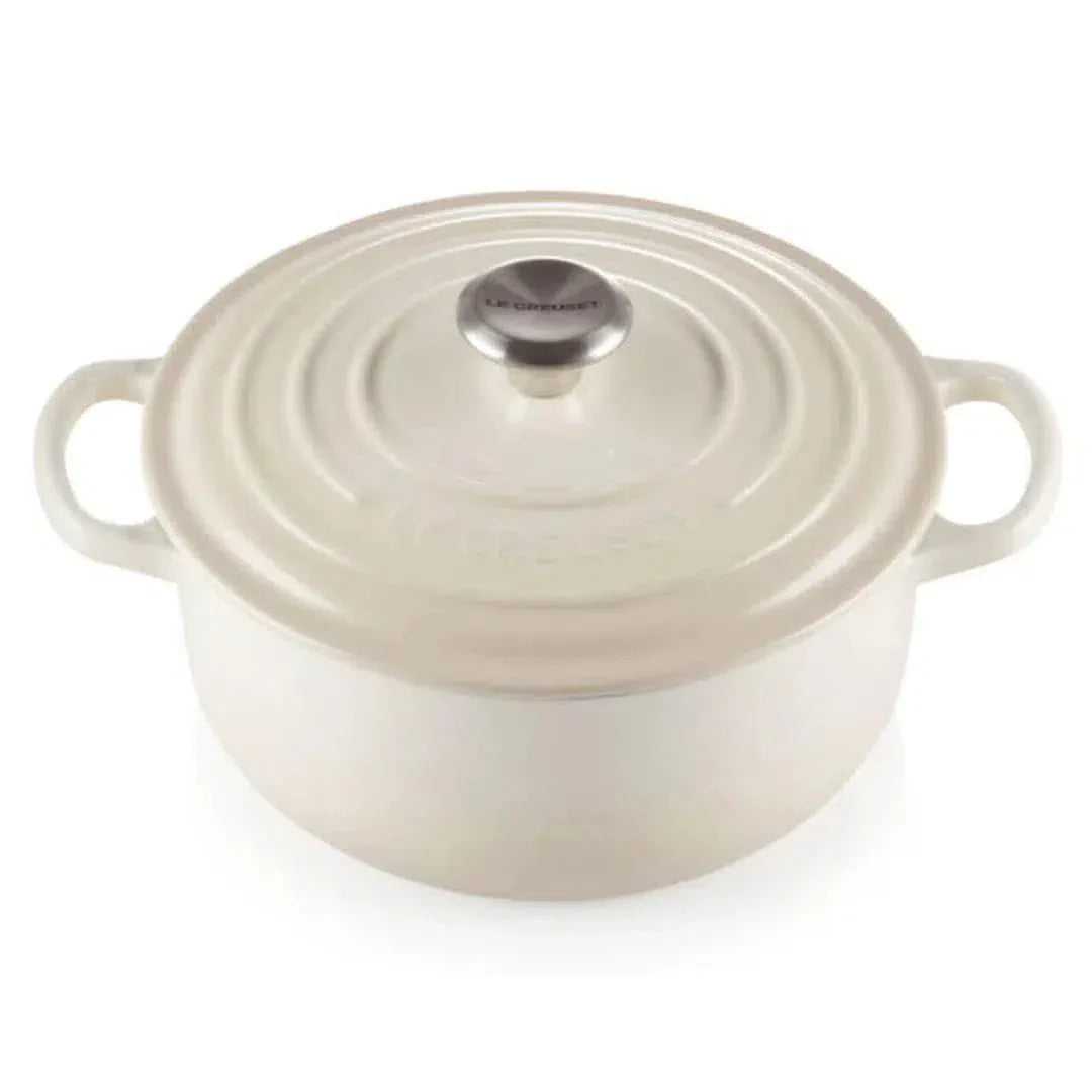 Panela Le Creuset Redonda Signature Meringue 5,3L 26cm