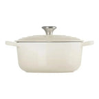 Panela Le Creuset Redonda Signature Meringue 5,3L 26cm