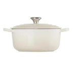 Panela Le Creuset Redonda Signature Meringue 5,3L 26cm