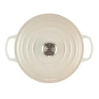 Panela Le Creuset Redonda Signature Meringue 5,3L 26cm
