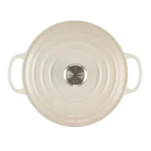 Panela Le Creuset Redonda Signature Meringue 5,3L 26cm