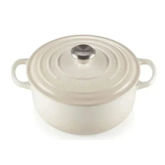 Panela Le Creuset Redonda Signature Meringue 5,3L 26cm