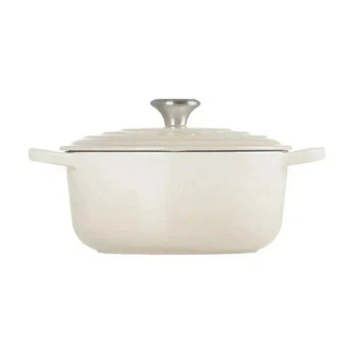 Panela Le Creuset Redonda Signature Meringue 5,3L 26cm