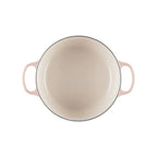 Panela Le Creuset Redonda Signature Peche com Pegador Dourado 2,4L 20cm