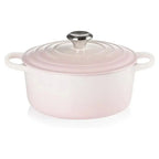 Panela Le Creuset Redonda Signature Shell Pink 3,3L 22cm