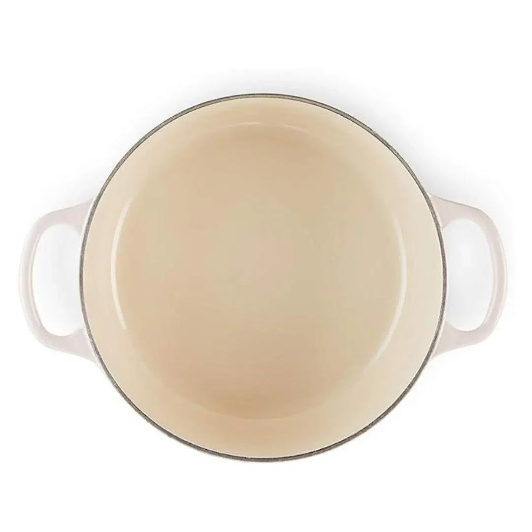 Panela Le Creuset Redonda Signature Shell Pink 3,3L 22cm