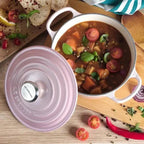 Panela Le Creuset Redonda Signature Shell Pink 3,3L 22cm