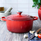 Panela Le Creuset Redonda Signature Vermelha 900ml 14cm