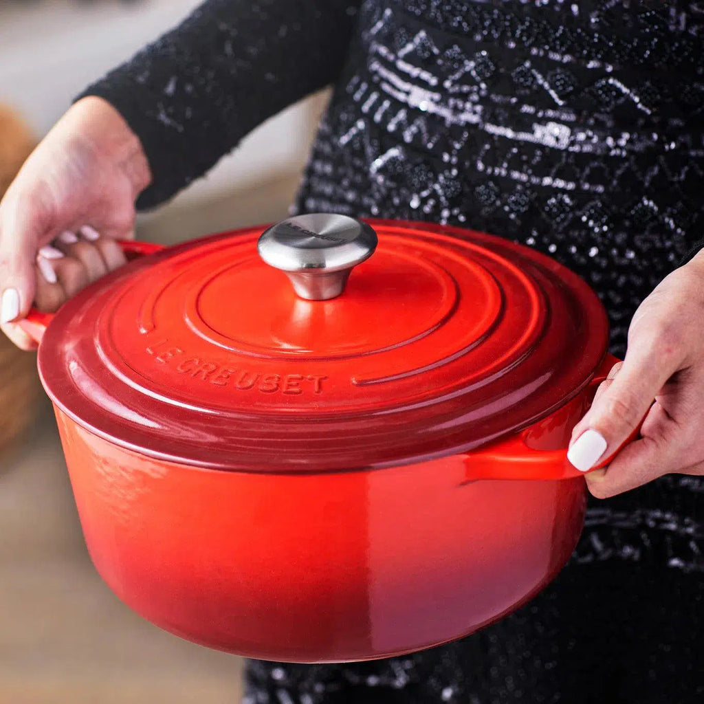 Panela Le Creuset Redonda Signature Vermelha 900ml 14cm