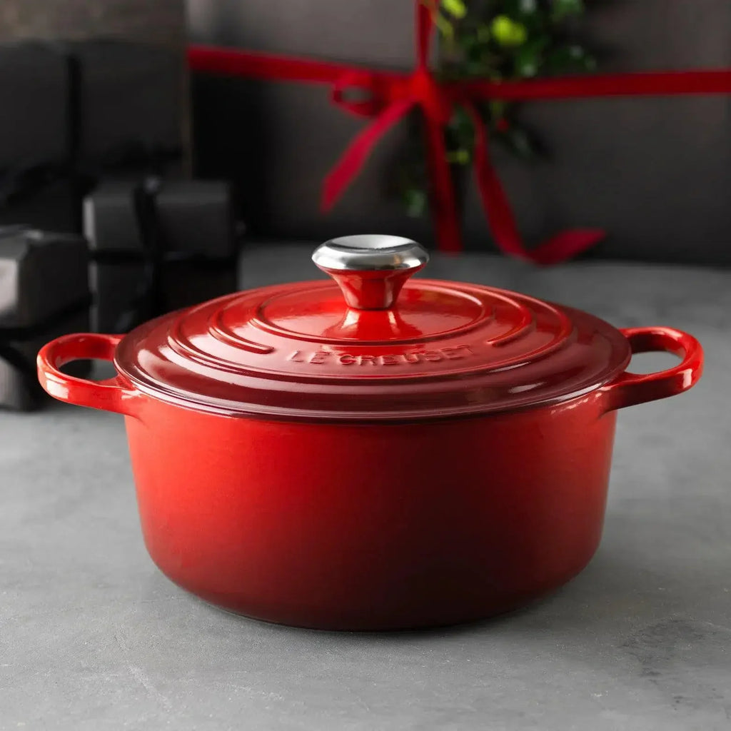 Panela Le Creuset Redonda Signature Vermelha 900ml 14cm