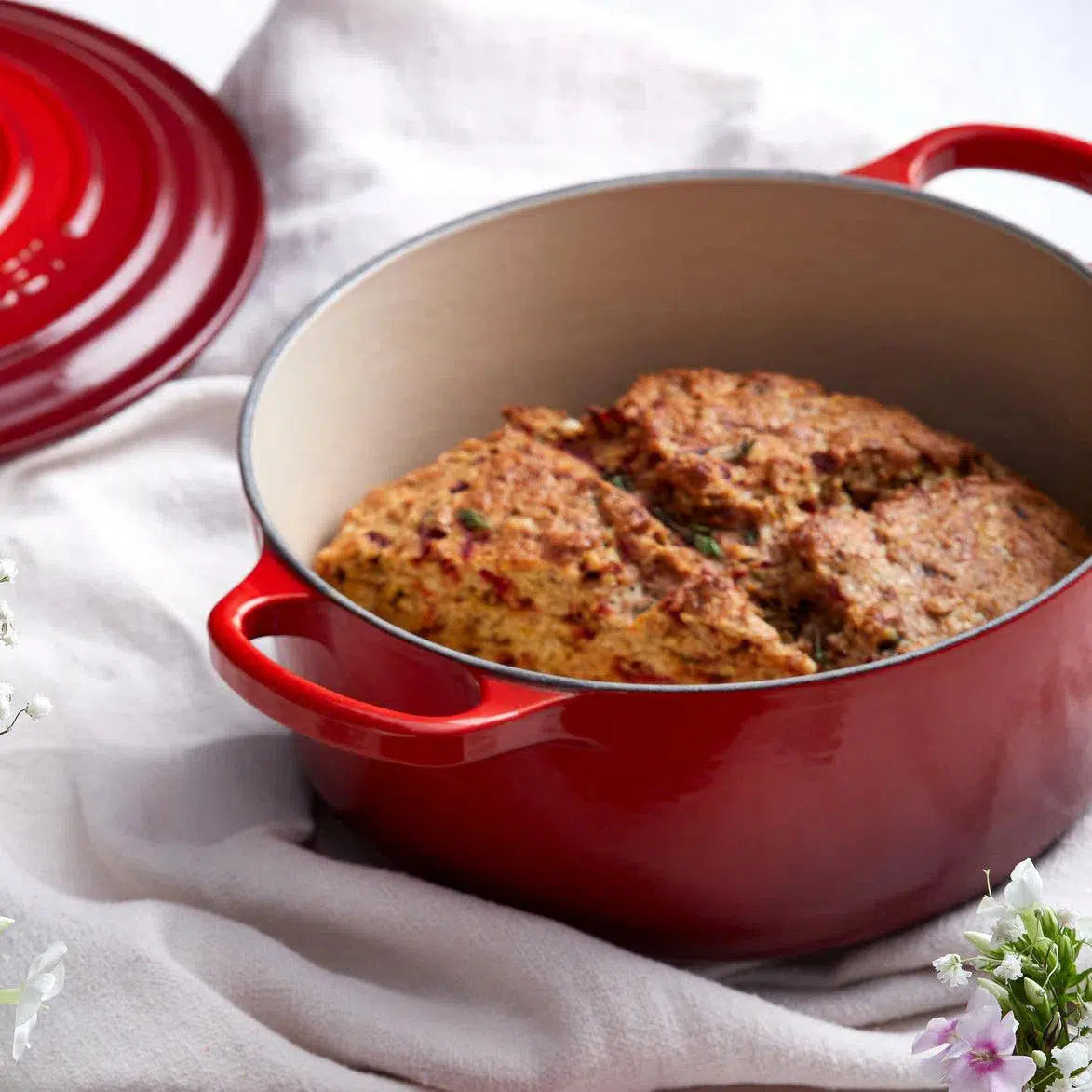 Panela Le Creuset Redonda Signature Vermelha 900ml 14cm