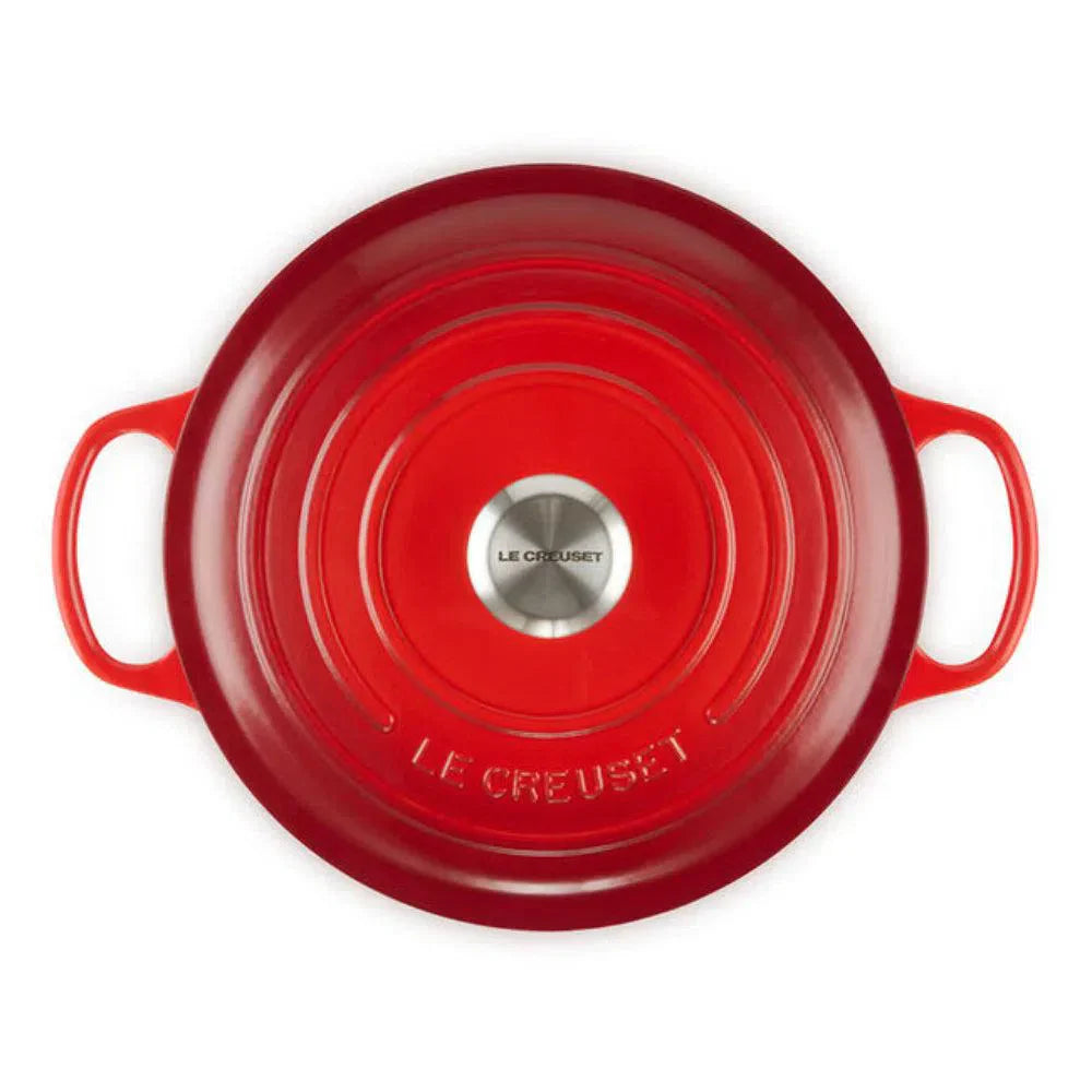 Panela Le Creuset Redonda Signature Vermelha 900ml 14cm