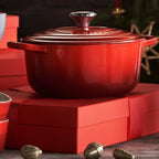 Panela Le Creuset Redonda Signature Vermelha 900ml 14cm