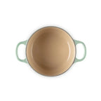 Panela Le Creuset Redonda Tradition Cool Mint com Pegador Urso 900ml 14cm
