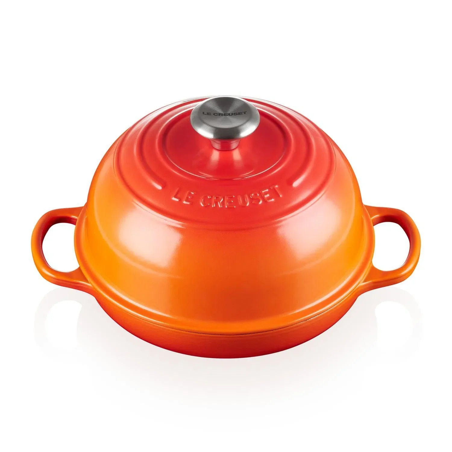 Panela Le Creuset para Pão Signature 24cm Azul Marseille