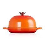 Panela Le Creuset para Pão Signature 24cm Azul Marseille