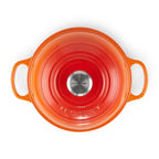 Panela Le Creuset para Pão Signature 24cm Azul Marseille