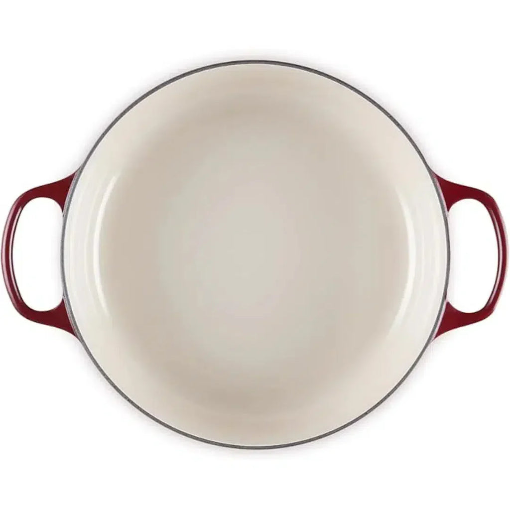 Panela Le Creuset para Risotto Signature Rhone com Pegador Dourado 6,2L 30cm