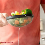 Peneira Aço Inox Coar Polvilhar Preta KitchenAid
