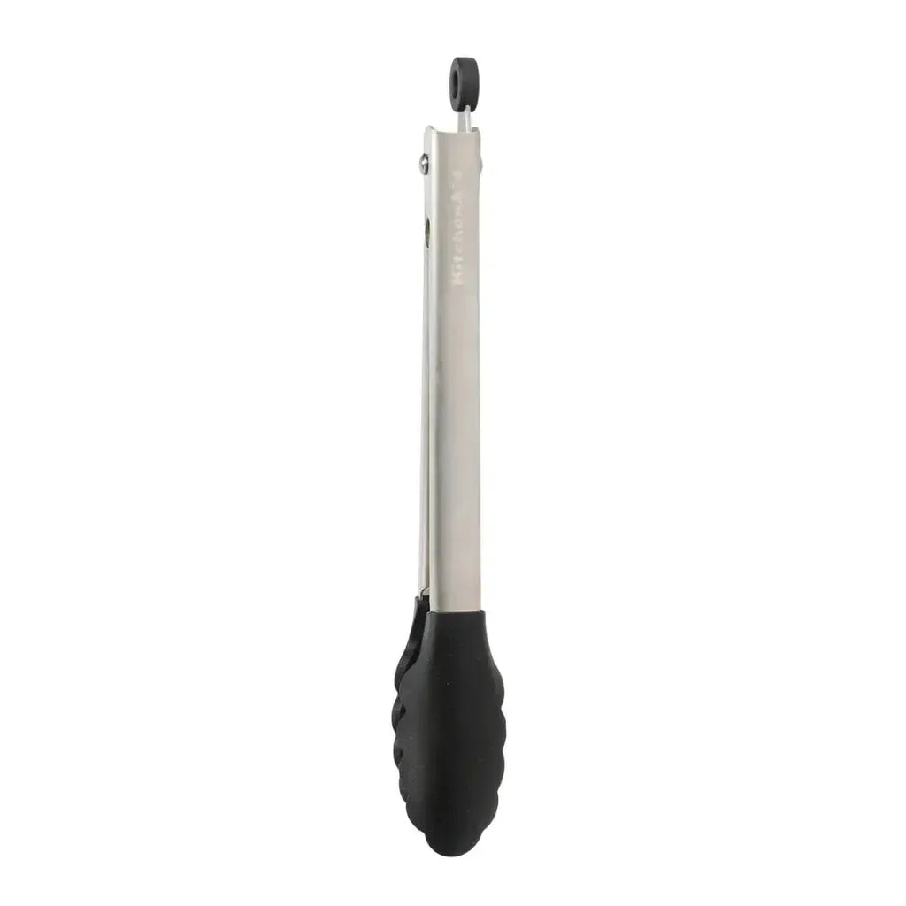 Pinça/Pegador de Alimentos Multiuso Inox Preta Kitchenaid