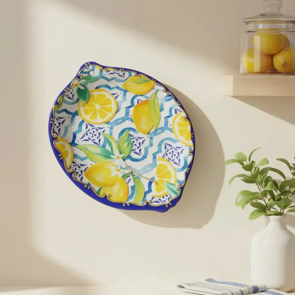 Placa Decorada Lemon 23x18cm Tuut