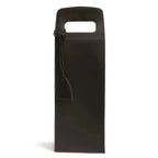 Porta Garrafa Simples Couro Ecológico Montana Preto Atelier