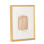 Porta-Retrato em PVC Dourado 10x15cm Mart