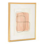 Porta-Retrato em PVC Dourado 15x20cm Mart