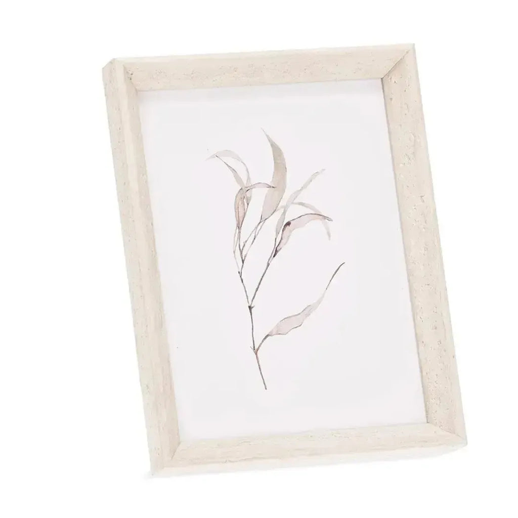 Porta-Retrato em Poliestireno Off White 10x15cm Mart