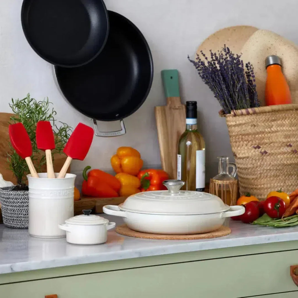 Porta Utensílios Cerâmica Clássico Meringue 1,1L Le Creuset