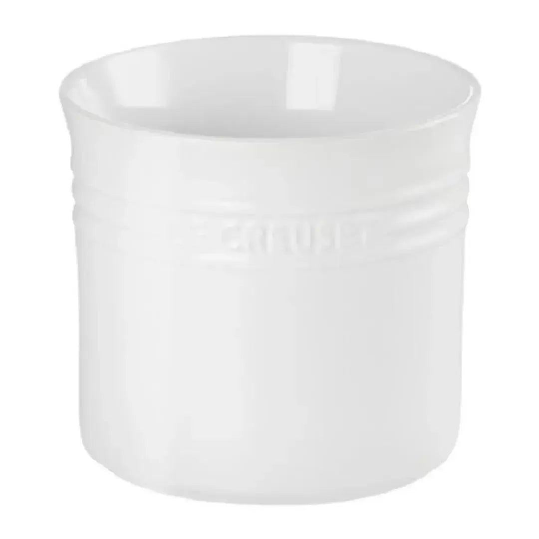 Porta Utensílios Grande Cerâmica Clássico Branco 2,3L Le Creuset