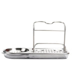 Porta Utensílios Pia com Bandeja Removivel Inox 26cm OXO