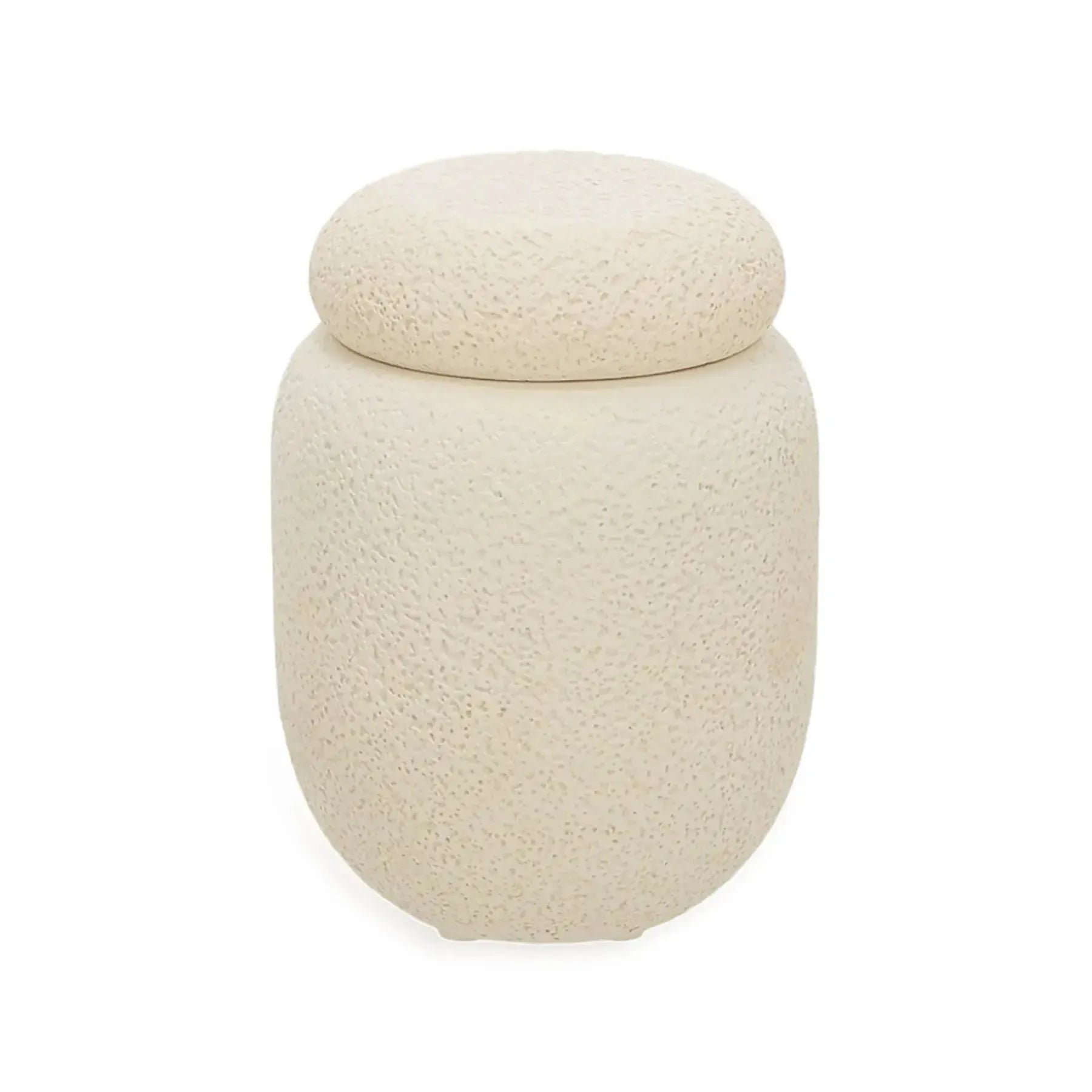 Pote em Cimento Off White 11x8cm Mart