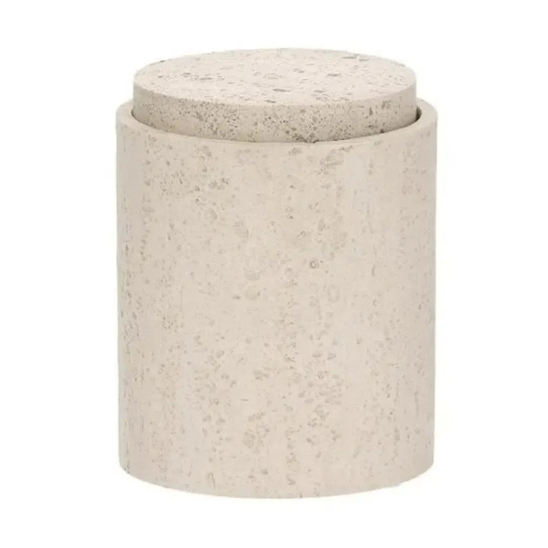 Pote em Poliresina Bege 10,5x8cm Mart