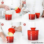 Pote para Manteiga Cerâmica Azure Le Creuset