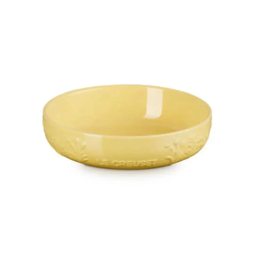 Prato Fundo Cerâmica 18cm Sphere Jardin Camomille Le Creuset