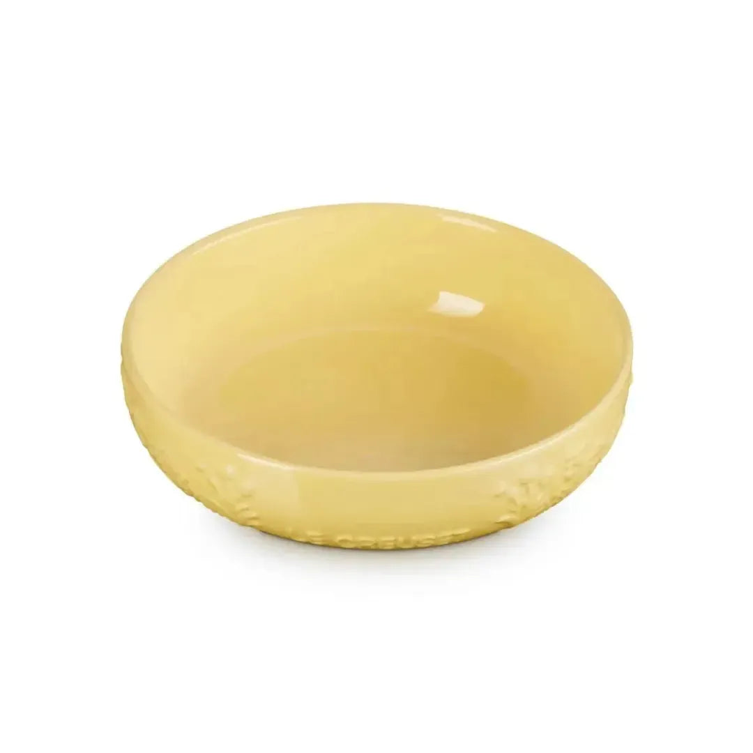Prato Fundo Cerâmica 18cm Sphere Jardin Camomille Le Creuset