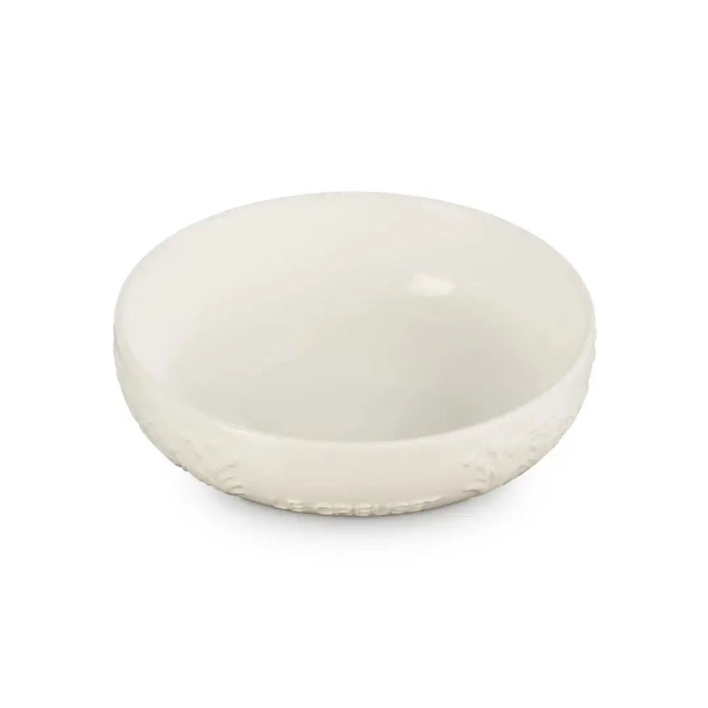 Prato Fundo Cerâmica 18cm Sphere Jardin Meringue Le Creuset