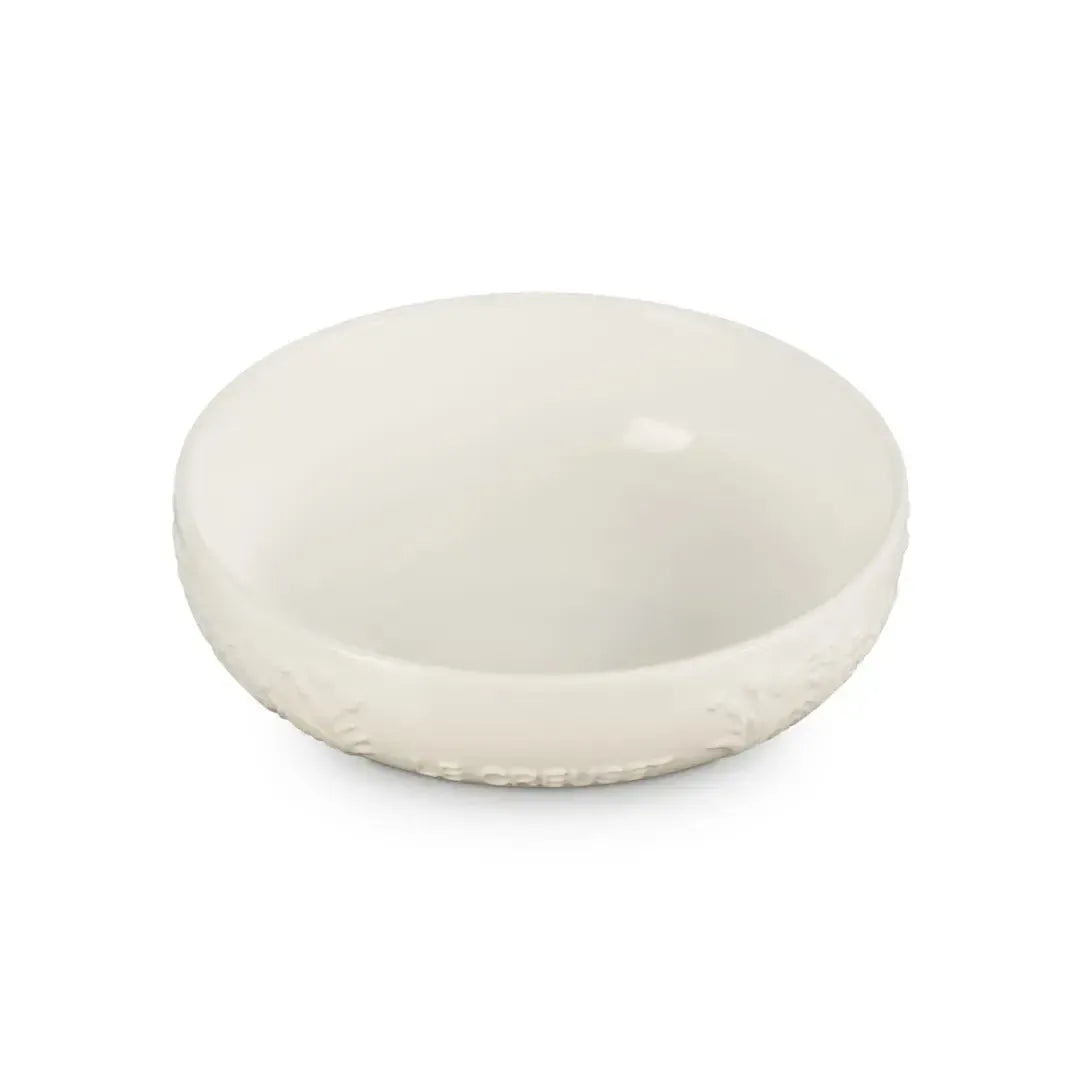 Prato Fundo Cerâmica 18cm Sphere Jardin Meringue Le Creuset