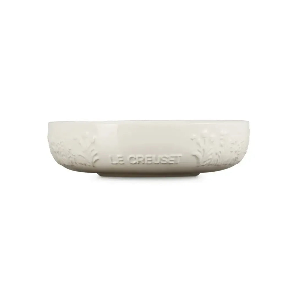 Prato Fundo Cerâmica 18cm Sphere Jardin Meringue Le Creuset