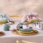 Prato Fundo Cerâmica 18cm Sphere Jardin Sea Salt Le Creuset