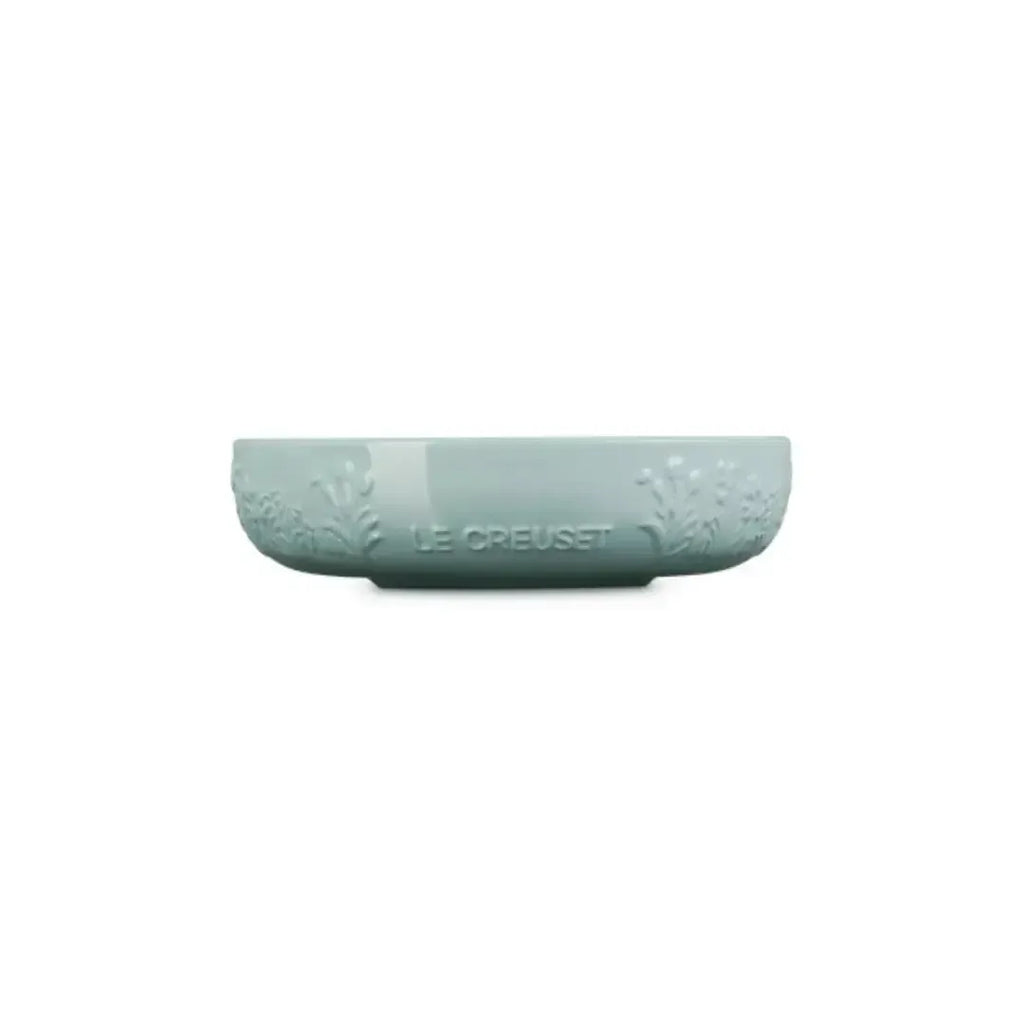 Prato Fundo Cerâmica 18cm Sphere Jardin Sea Salt Le Creuset