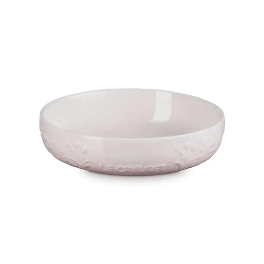 Prato Fundo Cerâmica 18cm Sphere Jardin Shell Pink Le Creuset